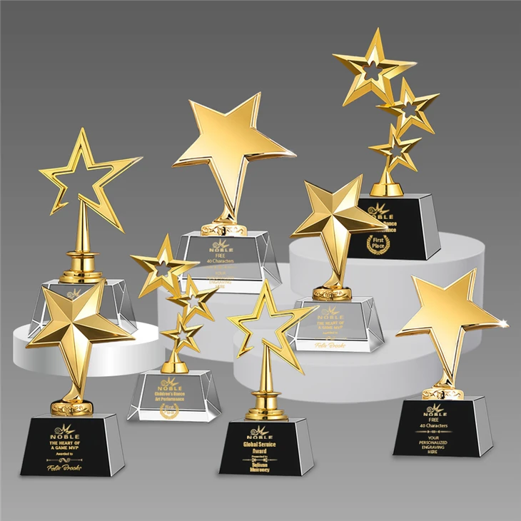 Metal Star Trophy factory